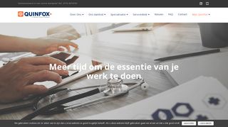 
                            4. Quinfox Online Werkplek ICT uitbesteden zorginstellingen, accountancy