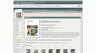 
                            4. Quintessence International
