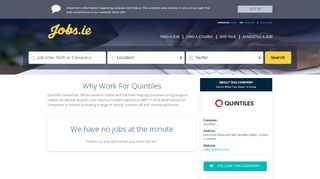 
                            11. Quintiles Careers, Quintiles Jobs in Ireland jobs.ie