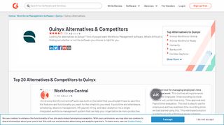 
                            11. Quinyx Alternatives & Competitors | G2 Crowd