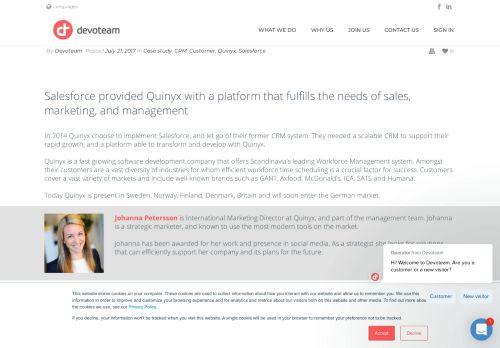 
                            6. Quinyx Salesforce Success Story - Avalon Solutions