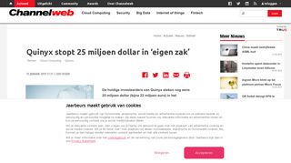 
                            10. Quinyx stopt 25 miljoen dollar in 'eigen zak' | Channelweb.nl