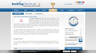 
                            7. quirin bank | BankingCheck.de