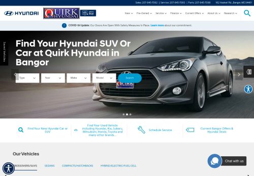 
                            10. Quirk Hyundai of Bangor | Hyundai Dealership in Bangor, ME