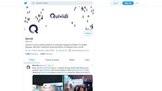 
                            8. Quividi (@quividi) | Twitter