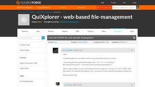
                            2. QuiXplorer - web-based file-management / Discussion / Help:Cant ...