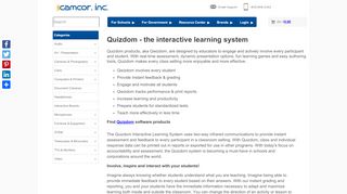
                            7. Quizdom interactive learning systems - Camcor - Camcor, Inc.