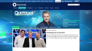 
                            4. Quizduell - ARD | Das Erste