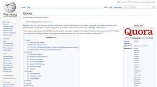 
                            12. Quora - Wikipedia