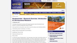 
                            8. Quotemonster - Research Overview. Introduction to Life Insurance ...