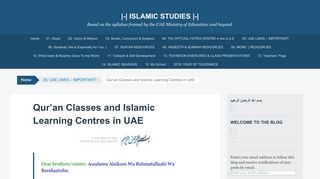 
                            12. Qur'an Classes and Islamic Learning Centres in UAE - Islamic Studies