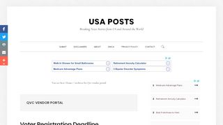 
                            9. Qvc vendor portal – USPosts