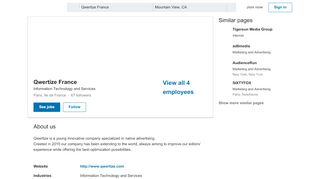 
                            13. Qwertize France | LinkedIn