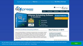 
                            12. QXpress QuickBooks Scheduling Software - QXpress
