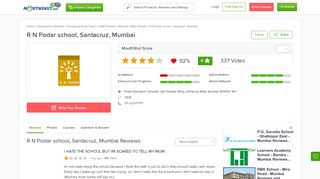 
                            9. R N PODAR SCHOOL - SANTACRUZ - MUMBAI Reviews, Schools ...