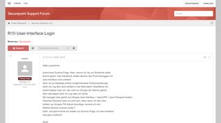 
                            4. R10 User-Interface Login - Securepoint Support Forum