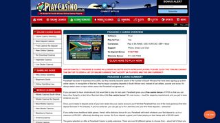 
                            5. R100 Free Casino Bonus - Paradise 8 Online Casino - PlayCasino