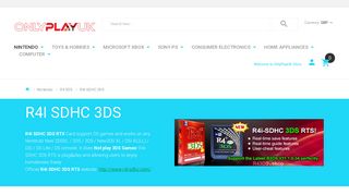 
                            7. R4 3DS UK | R4i SDHC 3DS RTS | Buy R4i 3DS RTS Official Genuine ...