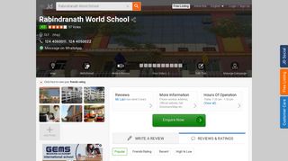
                            10. Rabindranath World School, DLF - Tagore International School ...