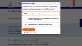 
                            6. Rabo OmniKassa 1.0 Support - Rabobank