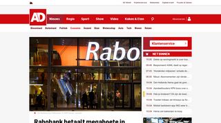 
                            9. Rabobank betaalt megaboete in witwaszaak VS | Economie | AD.nl