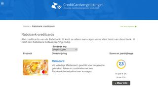 
                            11. Rabobank-creditcards - Creditcard aanvragen