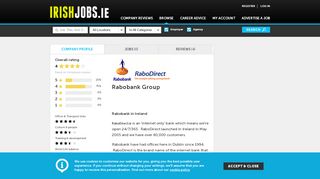 
                            7. Rabobank Group Jobs and Reviews on Irishjobs.ie