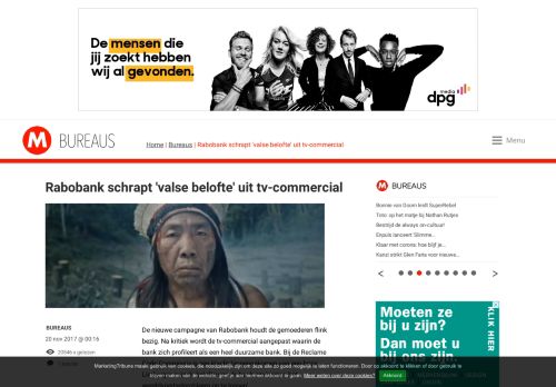 
                            9. Rabobank schrapt 'valse belofte' uit tv-commercial | MarketingTribune ...