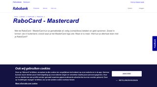
                            7. RaboCard - Mastercard – mogelijkheden en extra's - Rabobank