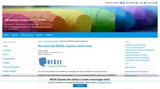 
                            8. Raccolta dati REGEL (registro elettronico)