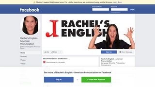 
                            13. Rachel's English - American Pronunciation - Home | Facebook