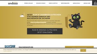 
                            8. Racheshop.de Gutschein 20€ - 2018 garantiert gültig - Andasa