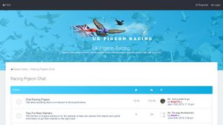 
                            4. Racing Pigeon Chat - Uk Pigeon Racing