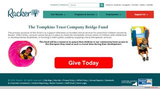 
                            12. Racker - The Tompkins Trust Company Bridge Fund