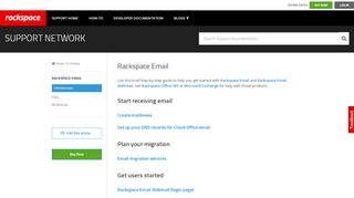 
                            5. Rackspace Email - Rackspace Support