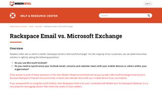 
                            12. Rackspace Email vs. Microsoft Exchange – Help & Resource Center