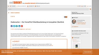 
                            11. Rademacher — Die 'HomePilot'-Marktbearbeitung im kompakten ...