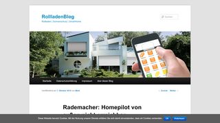 
                            7. Rademacher: Homepilot von außen nicht erreichbar | RollladenBlog