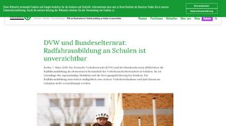 
                            12. Radfahrausbildung: Deutsche Verkehrswacht e.V.