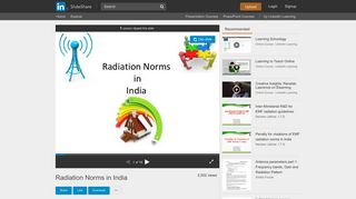 
                            10. Radiation Norms in India - Slideshare