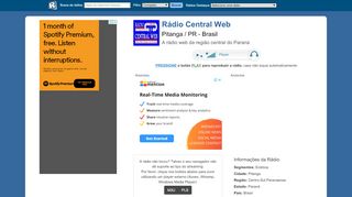 
                            9. Rádio Central Web - Pitanga / PR - Brasil | Radios.com.br