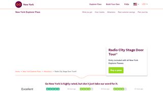 
                            13. Radio City Music Hall Tour – Sparen Sie bis zu 50%