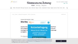 
                            6. Radio - Die Startrampe - Medien - Süddeutsche.de