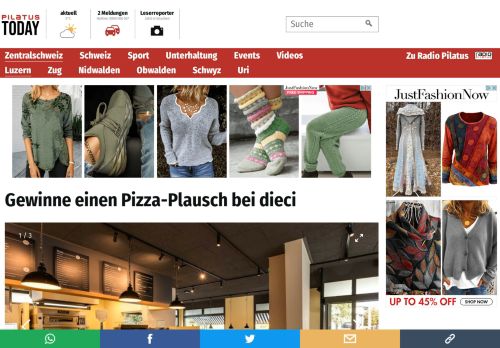 
                            3. Radio Pilatus | Gewinne einen Pizza-Plausch bei dieci