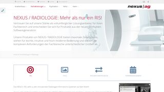 
                            2. Radiologie - Nexus AG