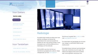 
                            11. Radiologie :: Radiologie Dr. Fr. Cuigniez