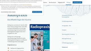 
                            3. Radiopraxis - Radiologietechnologen Österreich