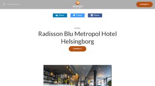 
                            9. Radisson Blu Metropol Hotel Helsingborg - Winn Hotel Group AB