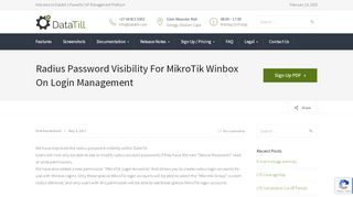
                            12. Radius Password Visibility For MikroTik Winbox On Login ... - Datatill