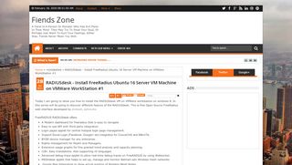 
                            6. RADIUSdesk - Install FreeRadius Ubuntu 16 Server VM Machine on ...